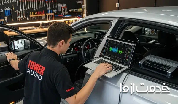 نصب سیستم صوتی ماشین در تهران